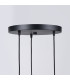 Brina Cluster Pendant Ceiling Light 3 Globe Black-12