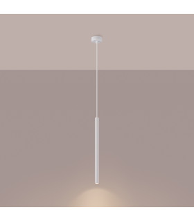 Arche Slim Pendant Ceiling Light White-2