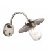 1 Light Outdoor Fisherman Dome Wall Polished Stainless Steel, Glass IP44, E27 - 1