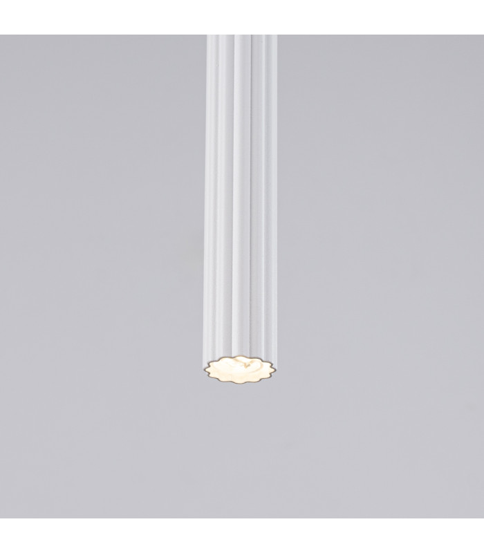 Arche Slim Pendant Ceiling Light White-12