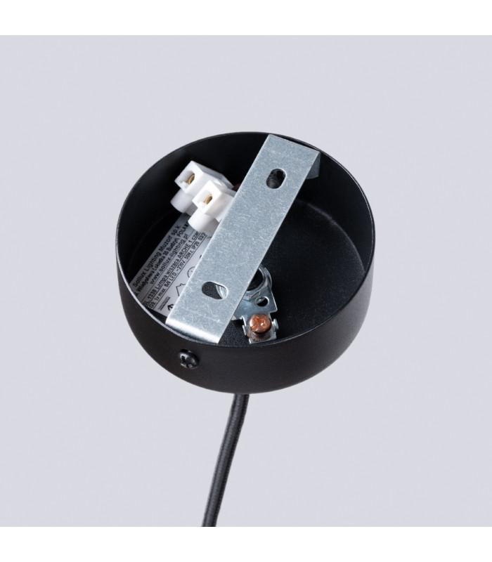 Arche Slim Pendant Ceiling Light Black-4