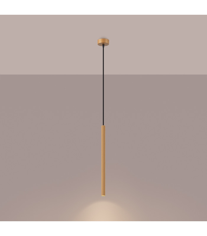 Arche Slim Pendant Ceiling Light Gold-2