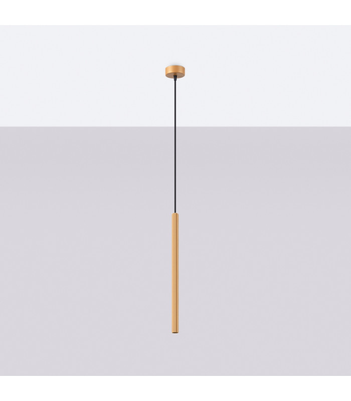Arche Slim Pendant Ceiling Light Gold-3