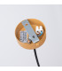 Arche Slim Pendant Ceiling Light Gold-4