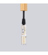 Arche Slim Pendant Ceiling Light Gold-8
