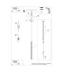 Arche Slim Pendant Ceiling Light Gold-14