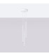 Arche Cluster Pendant Ceiling Light 3 Lamp White-3