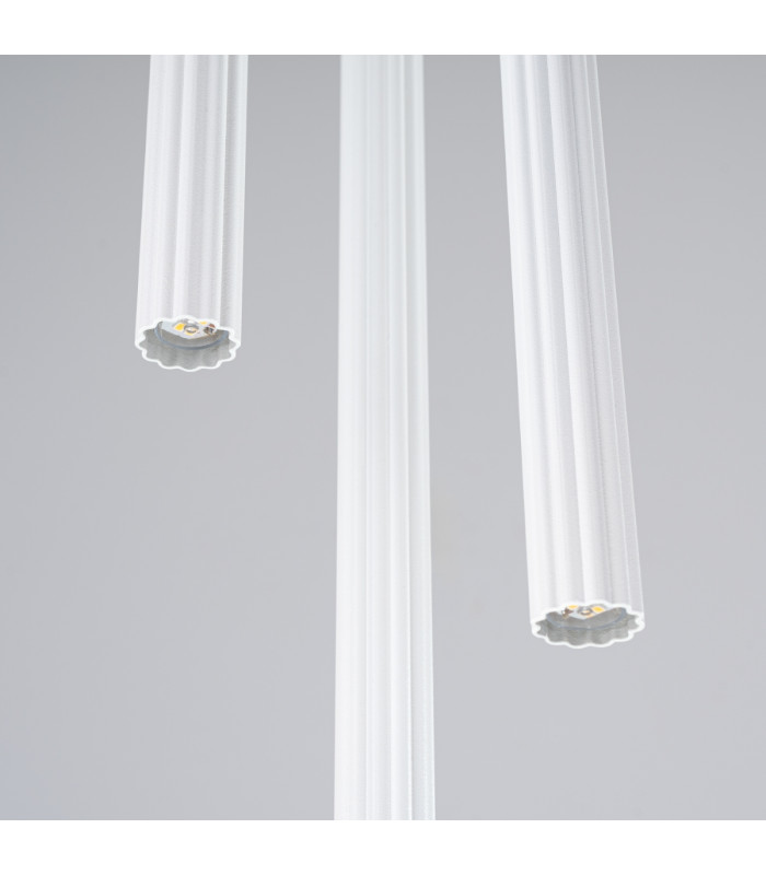 Arche Cluster Pendant Ceiling Light 3 Lamp White-5