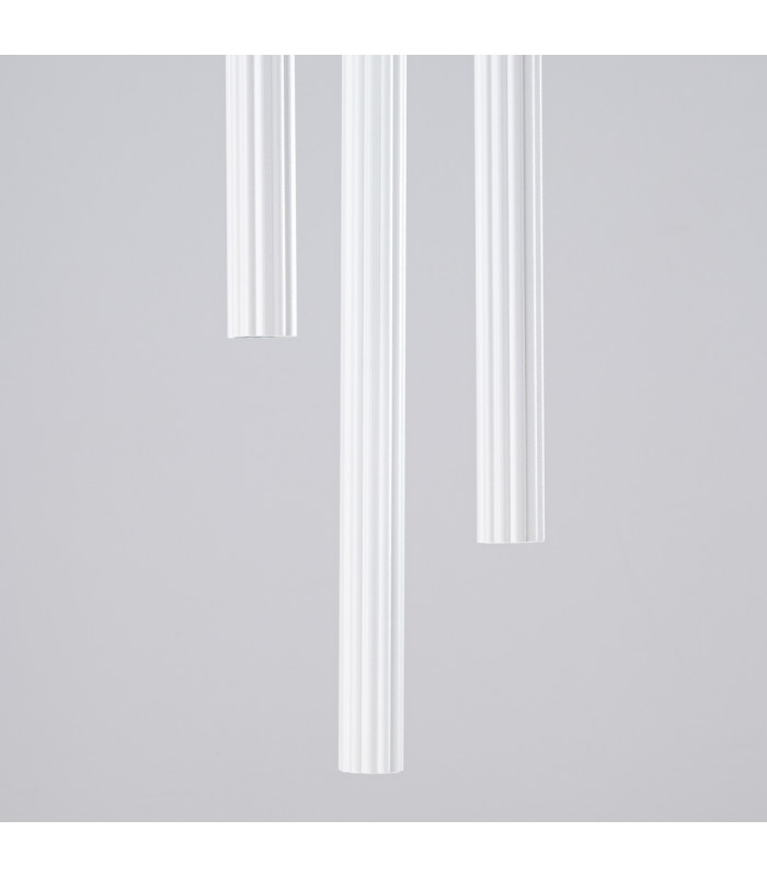 Arche Cluster Pendant Ceiling Light 3 Lamp White-7
