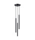 Arche Cluster Pendant Ceiling Light 3 Lamp Black-1