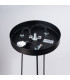 Arche Cluster Pendant Ceiling Light 3 Lamp Black-4