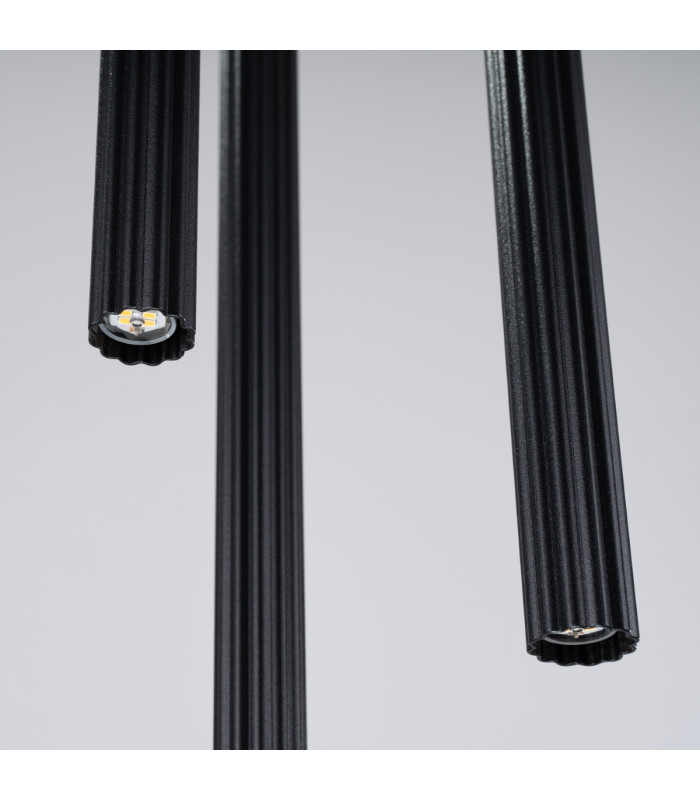 Arche Cluster Pendant Ceiling Light 3 Lamp Black-5
