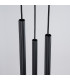 Arche Cluster Pendant Ceiling Light 3 Lamp Black-6