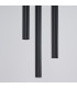 Arche Cluster Pendant Ceiling Light 3 Lamp Black-7