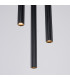 Arche Cluster Pendant Ceiling Light 3 Lamp Black-9