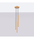 Arche Cluster Pendant Ceiling Light 3 Lamp Gold-3