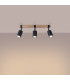 Fager Ceiling Spotlight Bar 3 Lamp Black-2