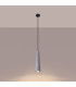 Electra Slim Pendant Ceiling Light Concrete-2
