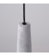 Electra Slim Pendant Ceiling Light Concrete-7