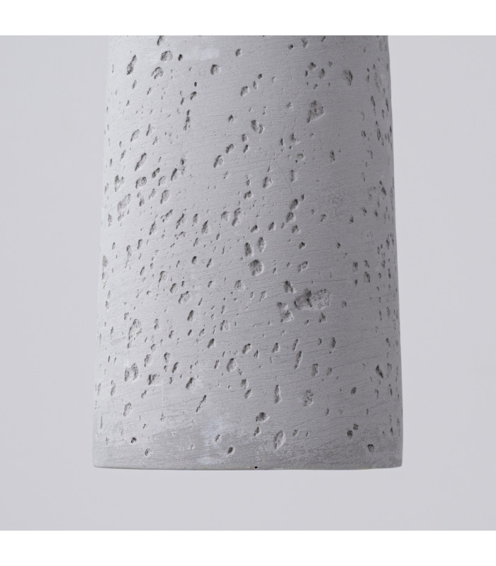Electra Slim Pendant Ceiling Light Concrete-8