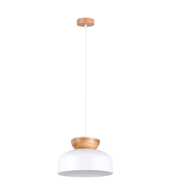 Marion Dome Pendant Ceiling Light White-1