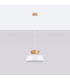 Marion Dome Pendant Ceiling Light White-3