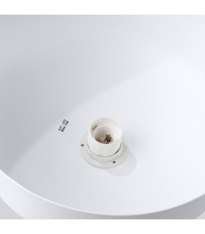 Marion Dome Pendant Ceiling Light White-5