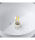 Marion Dome Pendant Ceiling Light White-6