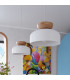 Marion Dome Pendant Ceiling Light White-18
