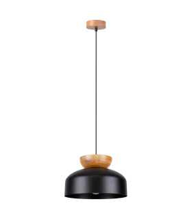 Marion Dome Pendant Ceiling Light Black-1