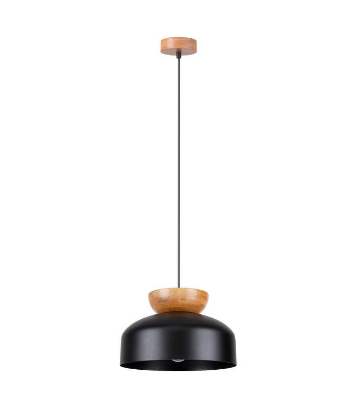 Marion Dome Pendant Ceiling Light Black-1