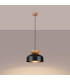 Marion Dome Pendant Ceiling Light Black-2