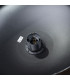 Marion Dome Pendant Ceiling Light Black-5