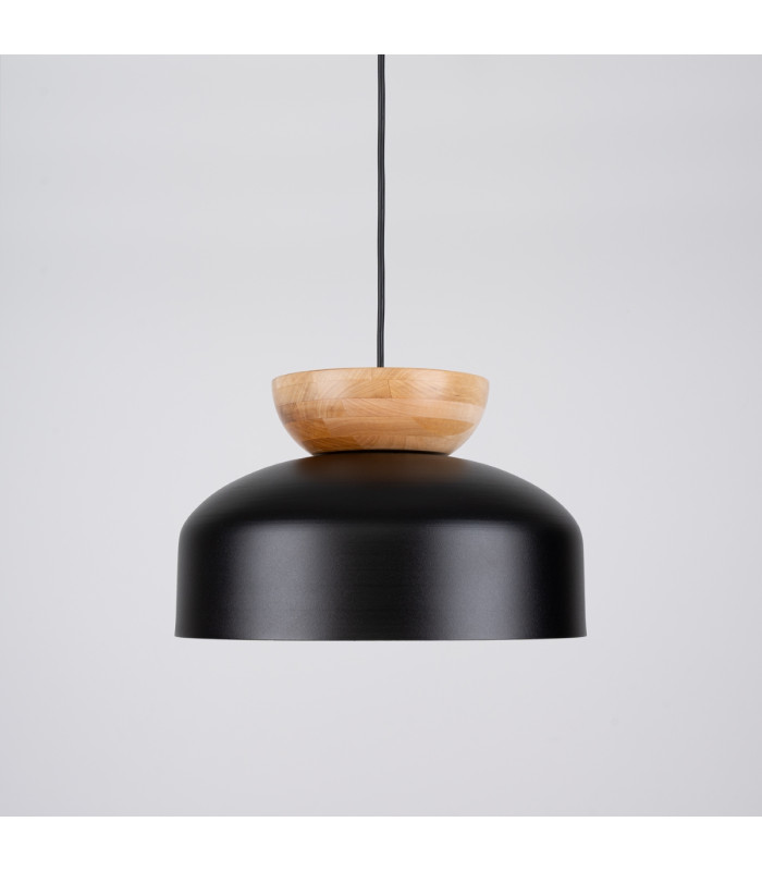 Marion Dome Pendant Ceiling Light Black-9