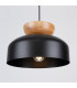 Marion Dome Pendant Ceiling Light Black-10