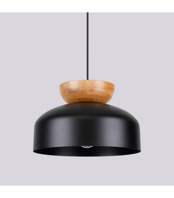 Marion Dome Pendant Ceiling Light Black-11