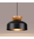 Marion Dome Pendant Ceiling Light Black-12