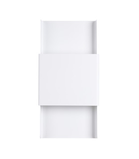 Durlin Flush Wall Lamp White-1