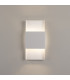 Durlin Flush Wall Lamp White-2