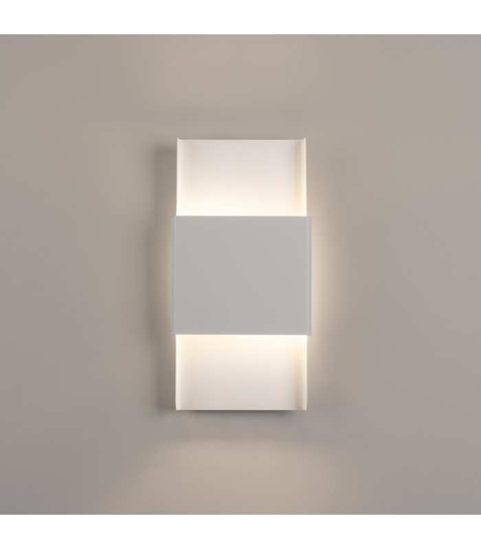 Durlin Flush Wall Lamp White-2