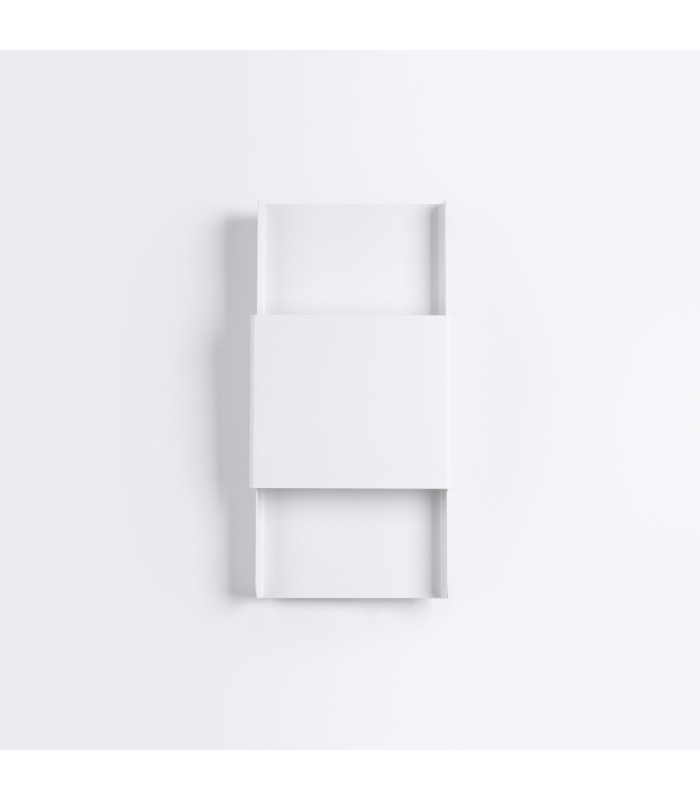 Durlin Flush Wall Lamp White-3
