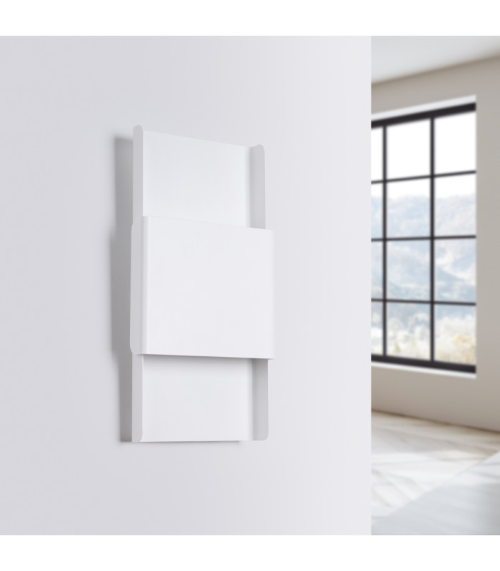 Durlin Flush Wall Lamp White-4