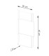 Durlin Flush Wall Lamp White-6