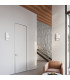 Durlin Flush Wall Lamp White-9