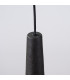 Electra Slim Pendant Ceiling Light Black Concrete-7
