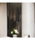 Electra Slim Pendant Ceiling Light Black Concrete-16