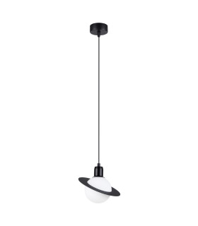 Hyperion Decorative Dome Pendant Ceiling Light Black-2
