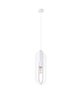 Nicus Wire Frame Pendant Ceiling Light White-2