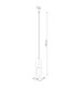 Nicus Wire Frame Pendant Ceiling Light White-13