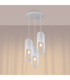 Nicus Cluster Pendant Ceiling Light White-1